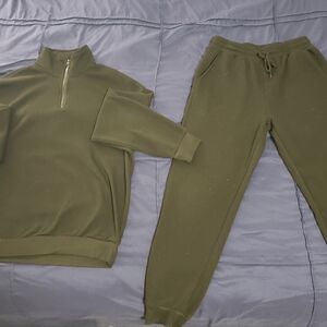 Shein/Manfinity Black Tracksuit Set